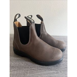 Blundstone 1469 Steel Grey Lined Chelsea Boots Womens 7.5